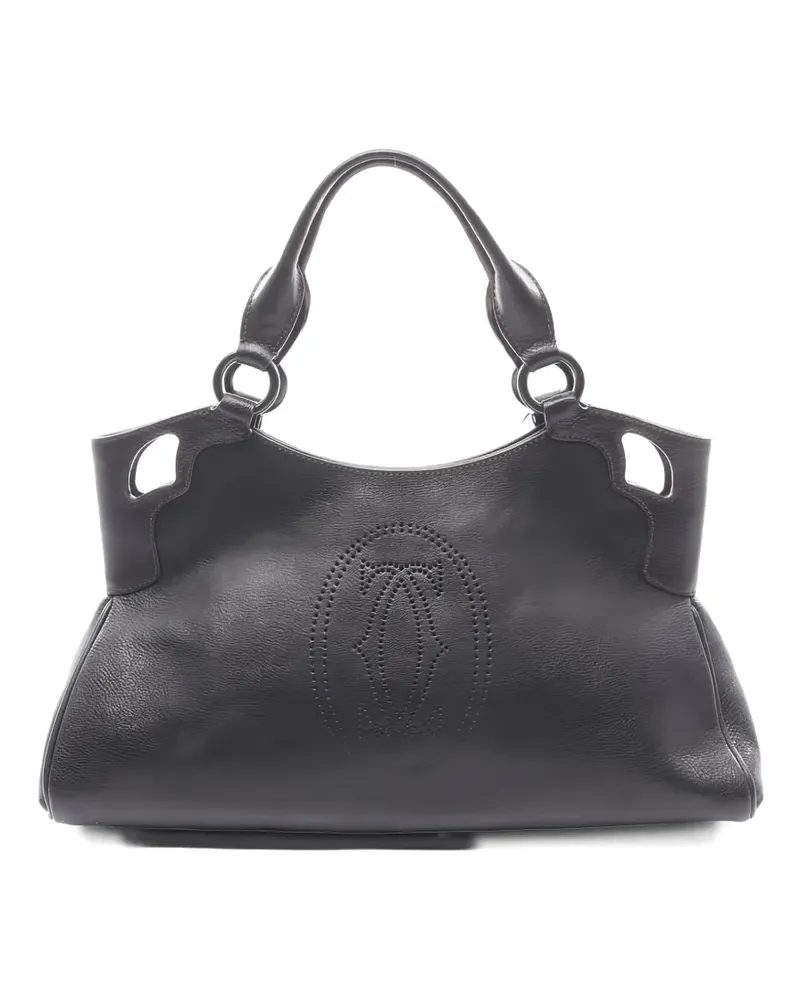 Cartier 2000s Marcello leather tote bag - Schwarz Schwarz