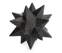 Icosahedron Skulptur - Schwarz