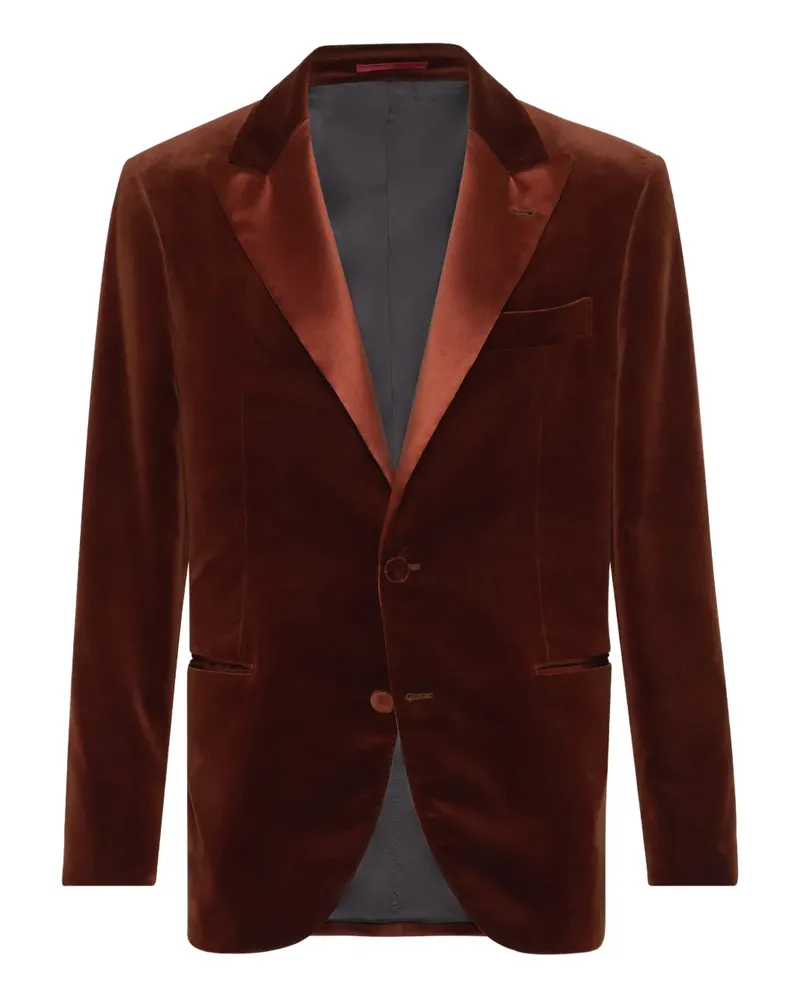 Brunello Cucinelli Sakko aus Seidengemisch - Braun Braun