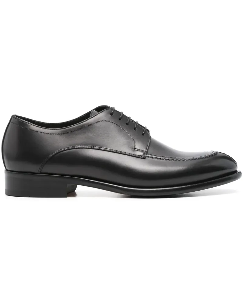 Doucal´s Schnürschuhe aus Leder - Schwarz Schwarz