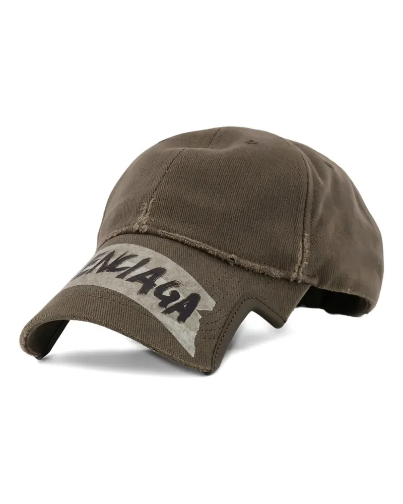 Balenciaga Masking Tape cap - Grün Grün