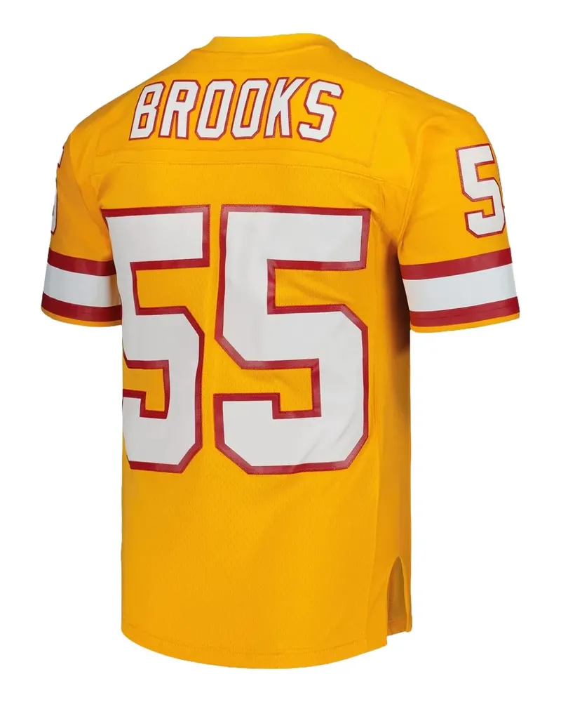 Mitchell & Ness x NFL Derrick Brooks Legacy 1995 Tampa Bay Buccaneers T-Shirt - Gelb Gelb