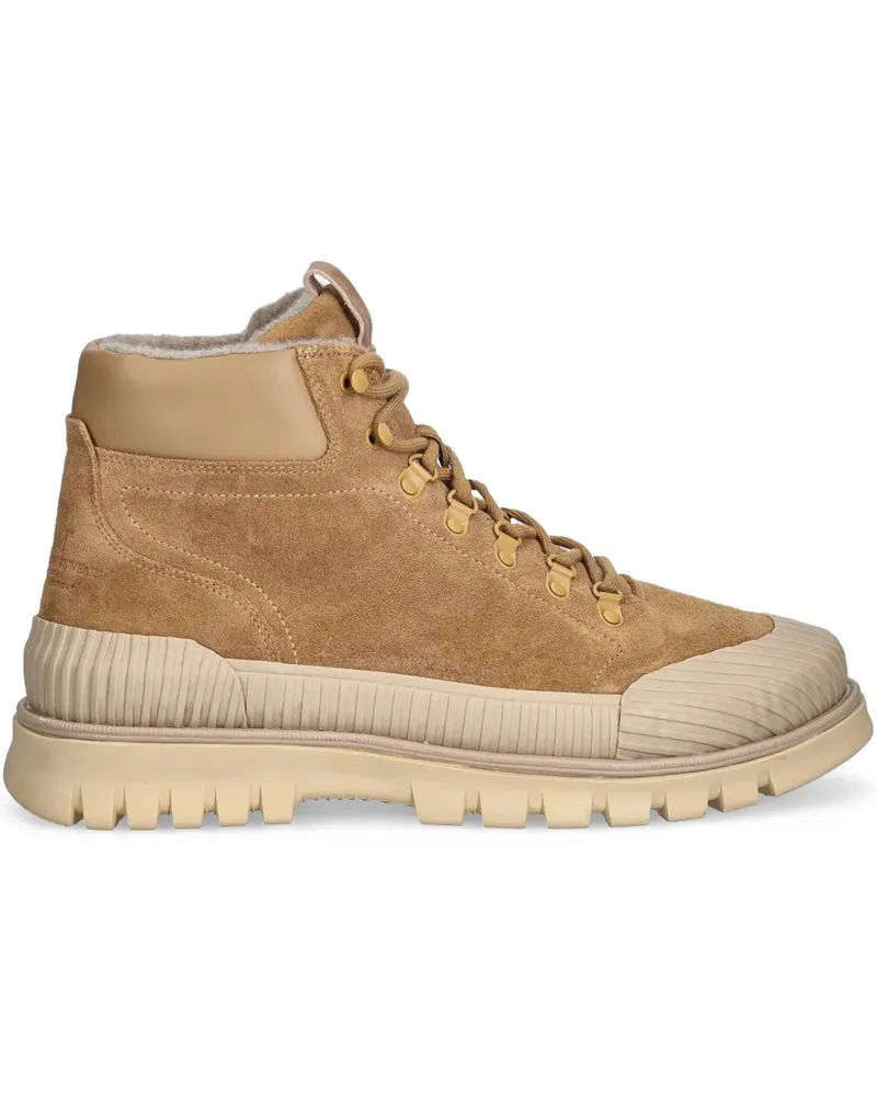 Gant Nebrada lace-up panelled boots - Braun Braun