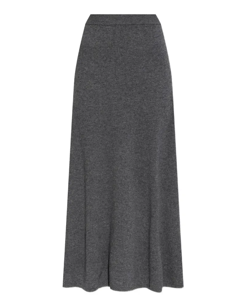 Lisa Yang Dolly knitted midi skirt - Grau Grau