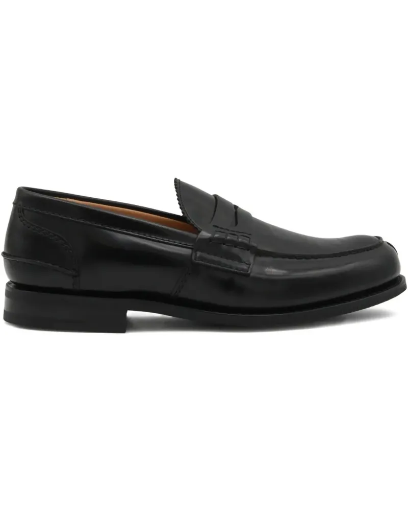 Church's Penny-Loafer aus Leder - Schwarz Schwarz