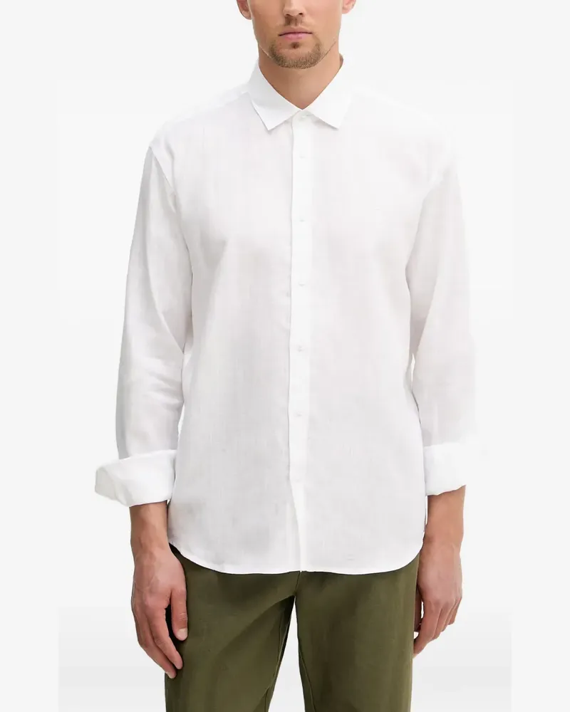 Trussardi Langärmeliges Hemd - Weiß Weiß