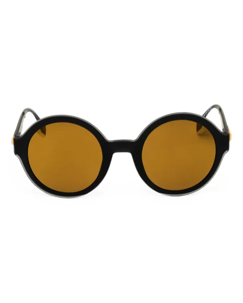 adidas round-frame sunglasses - Blau Blau