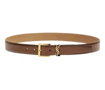 Cassandre Gürtel aus Leder - Braun