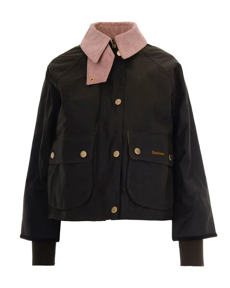 Barbour Beadnell Cropped-Jacke - Braun Braun