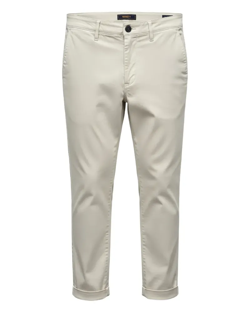 40Weft Hose mit elastischen Bündchen - Nude Nude