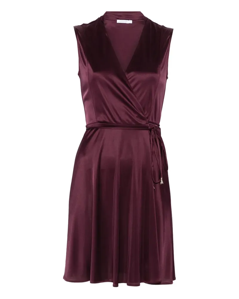 Patrizia Pepe Minikleid mit V-Ausschnitt - Rot Rot