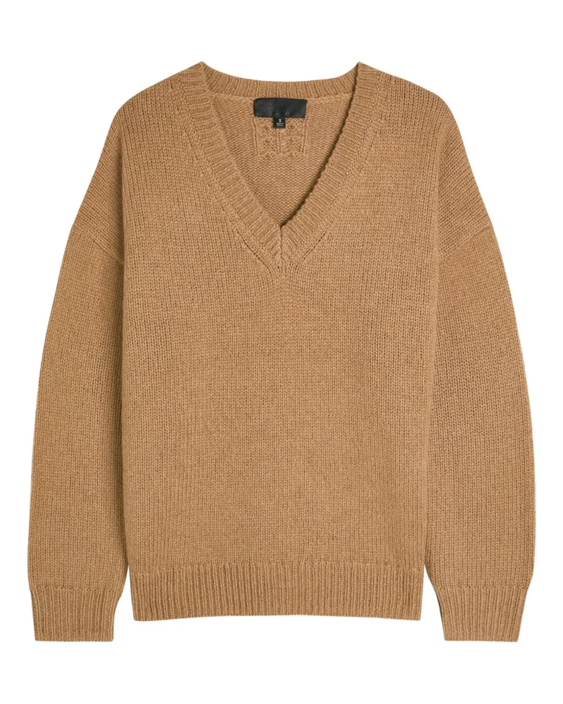 Nili Lotan Shagan Pullover mit V-Ausschnitt - Braun Braun