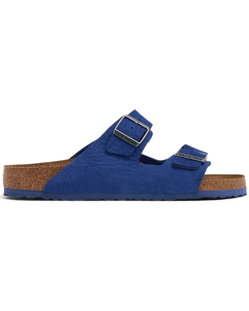 Birkenstock Arizona Sandalen aus Nubukleder - Blau Blau