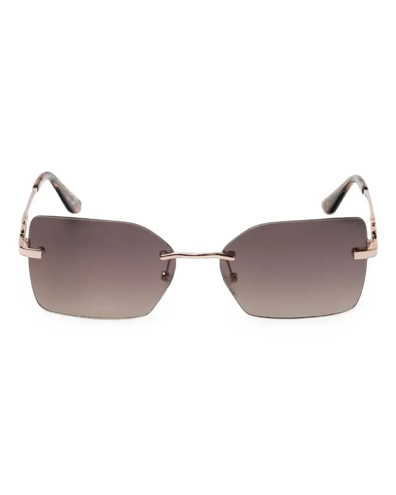 Guess Rahmenlose Sonnenbrille - Braun Braun