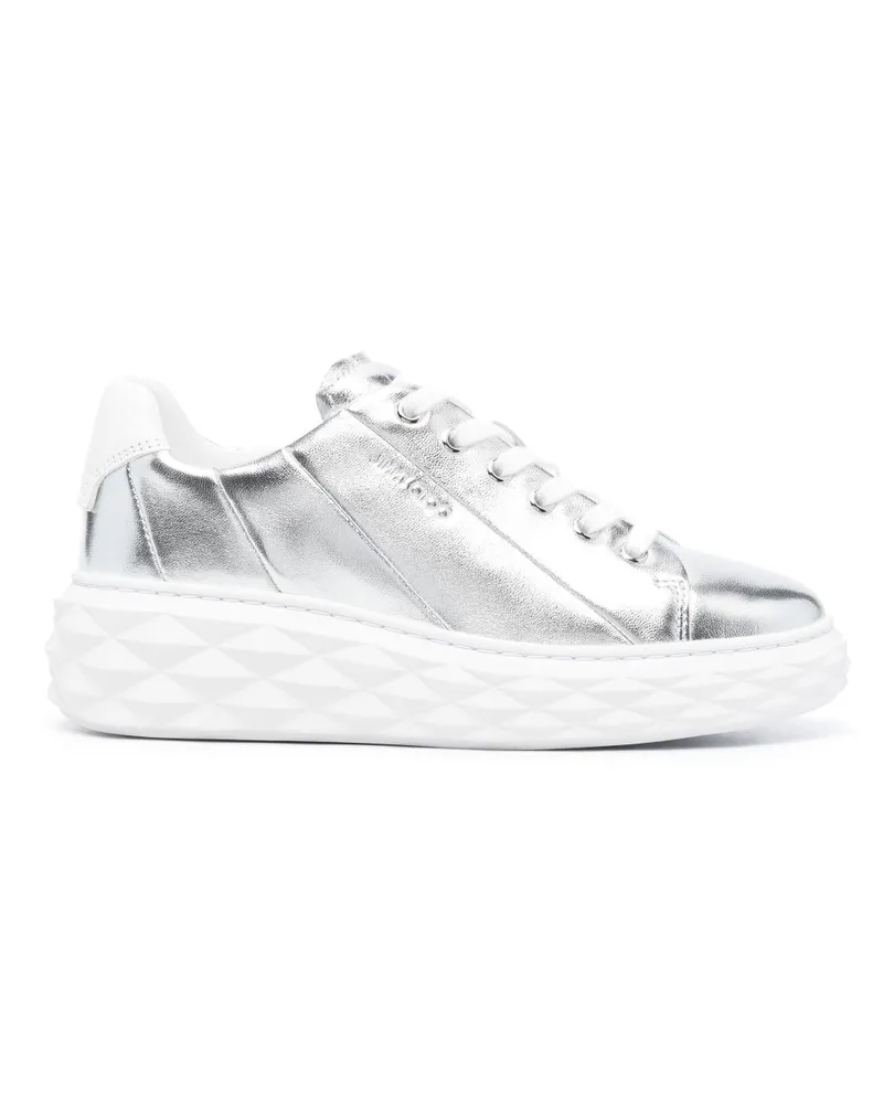 Jimmy Choo Diamond Sneakers Silber