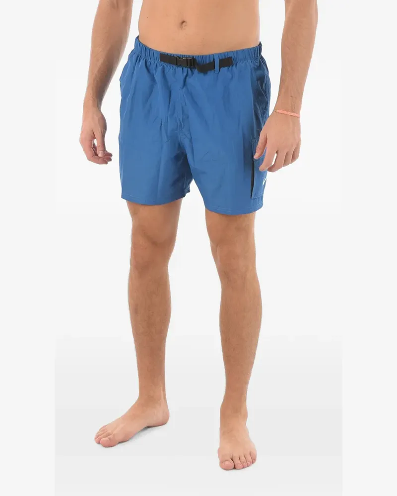 Nike Badeshorts mit Logo-Print - Blau Blau