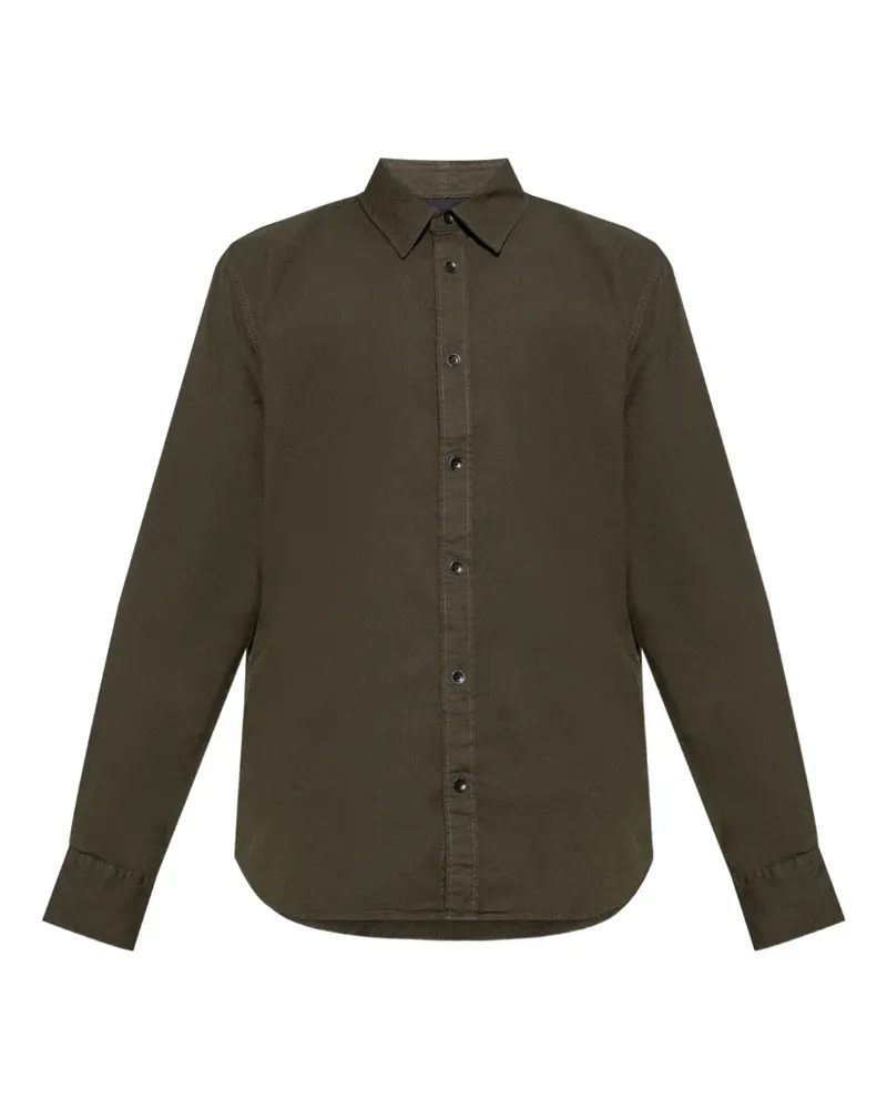 Rag & Bone Langärmeliges Hemd - Grün Grün