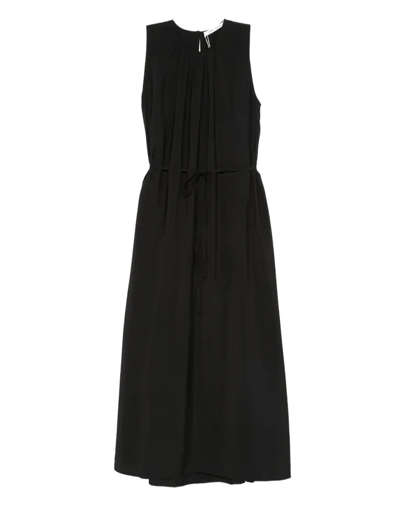 Samsøe & Samsøe Kleid mit Bindegürtel - Schwarz Schwarz