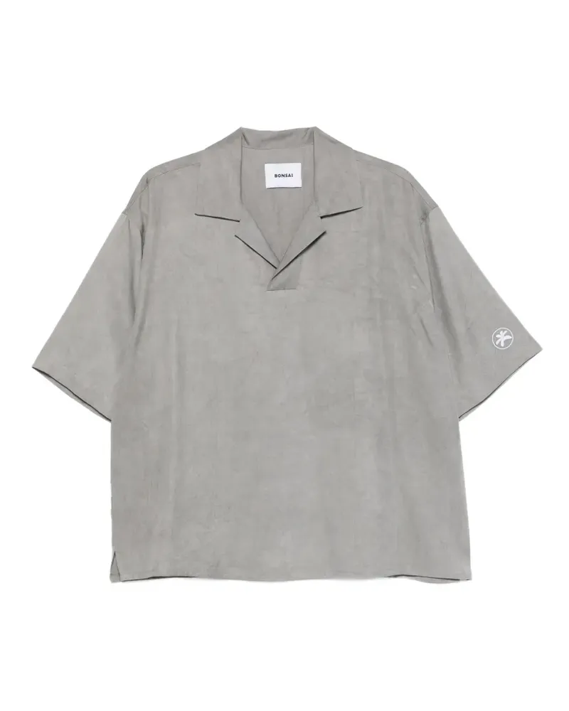 BONSAI short-sleeve polo shirt - Grau Grau