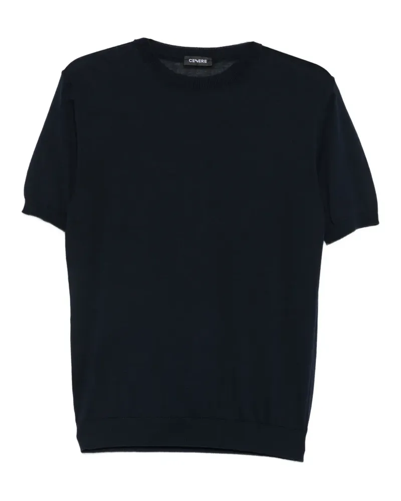 CENERE GB crew-neck T-shirt - Blau Blau