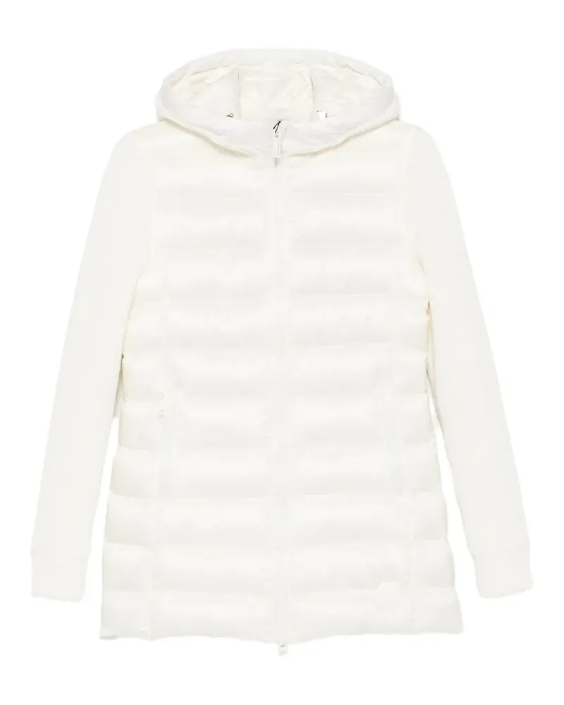 Colmar logo-patch padded coat - Weiß Weiß