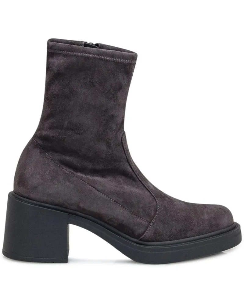FESTA Milano Knöchelhohe Wildlederstiefel - Grau Grau