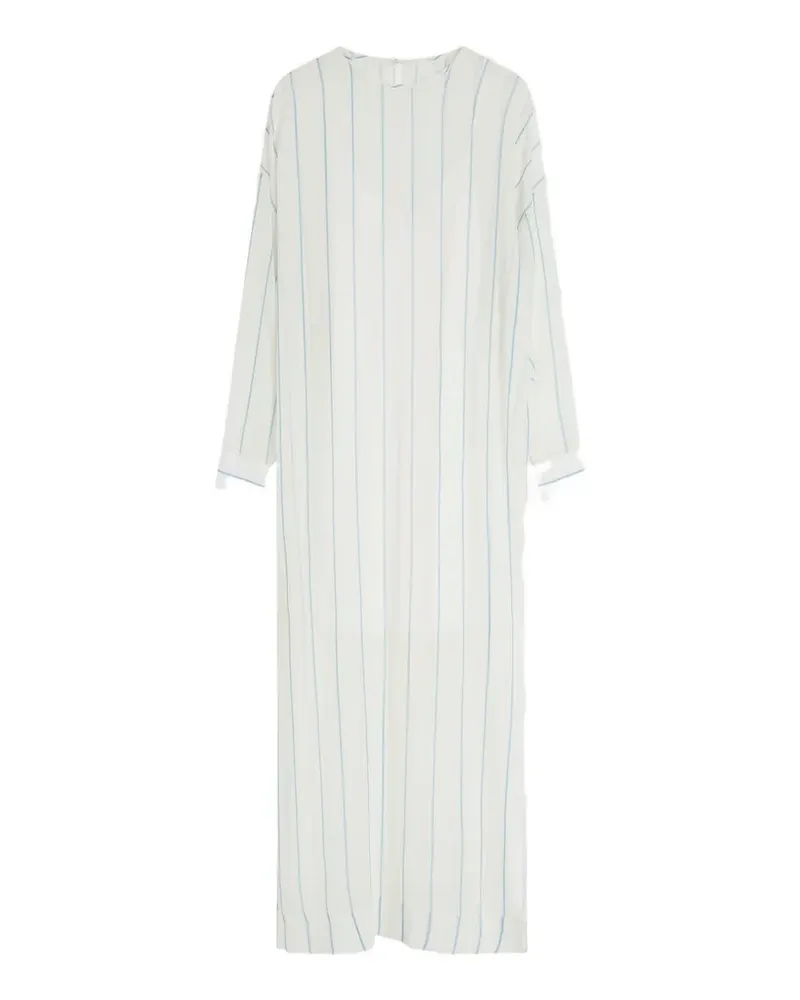 BONDI BORN Capri striped tunic maxi dress - Weiß Weiß
