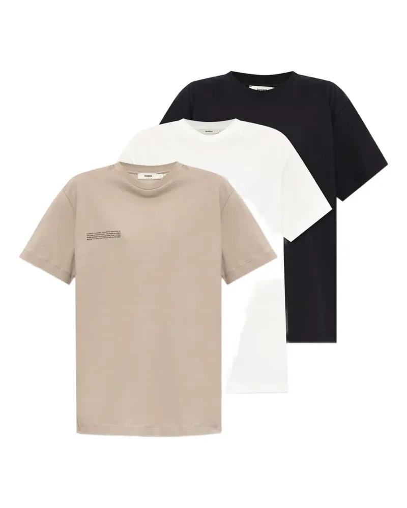 PANGAIA T-Shirt aus Bio-Baumwolle (3er-Set) - Mehrfarbig Mehrfarbig