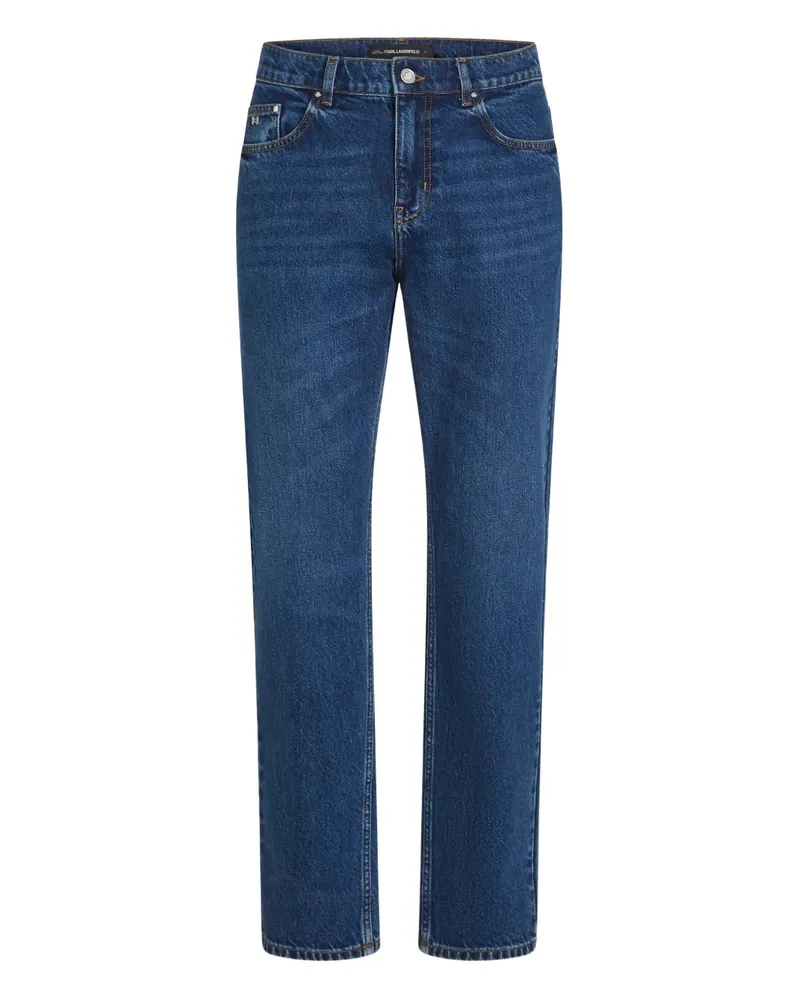 Karl Lagerfeld Five-Pocket-Jeans - Blau Blau