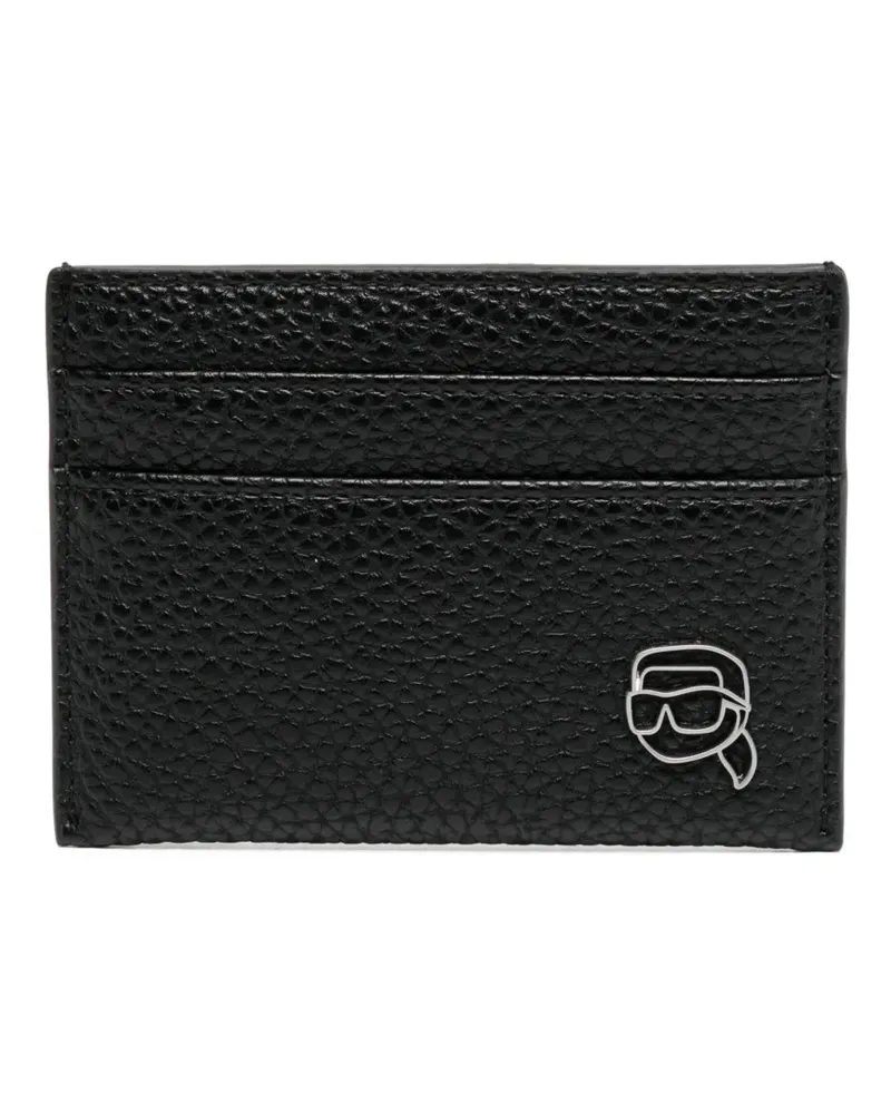 Karl Lagerfeld IKON Kartenetui - Schwarz Schwarz