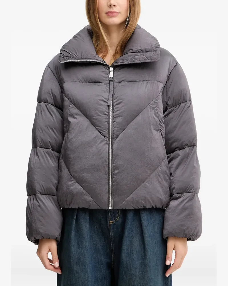 HUGO BOSS Wattierte Padilena Jacke - Violett Violett