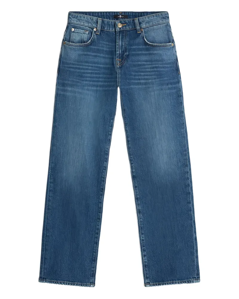 7 for all mankind Calie Straight-Leg-Jeans - Blau Blau