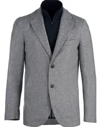 Norwegian Wool Klassischer Blazer Grau