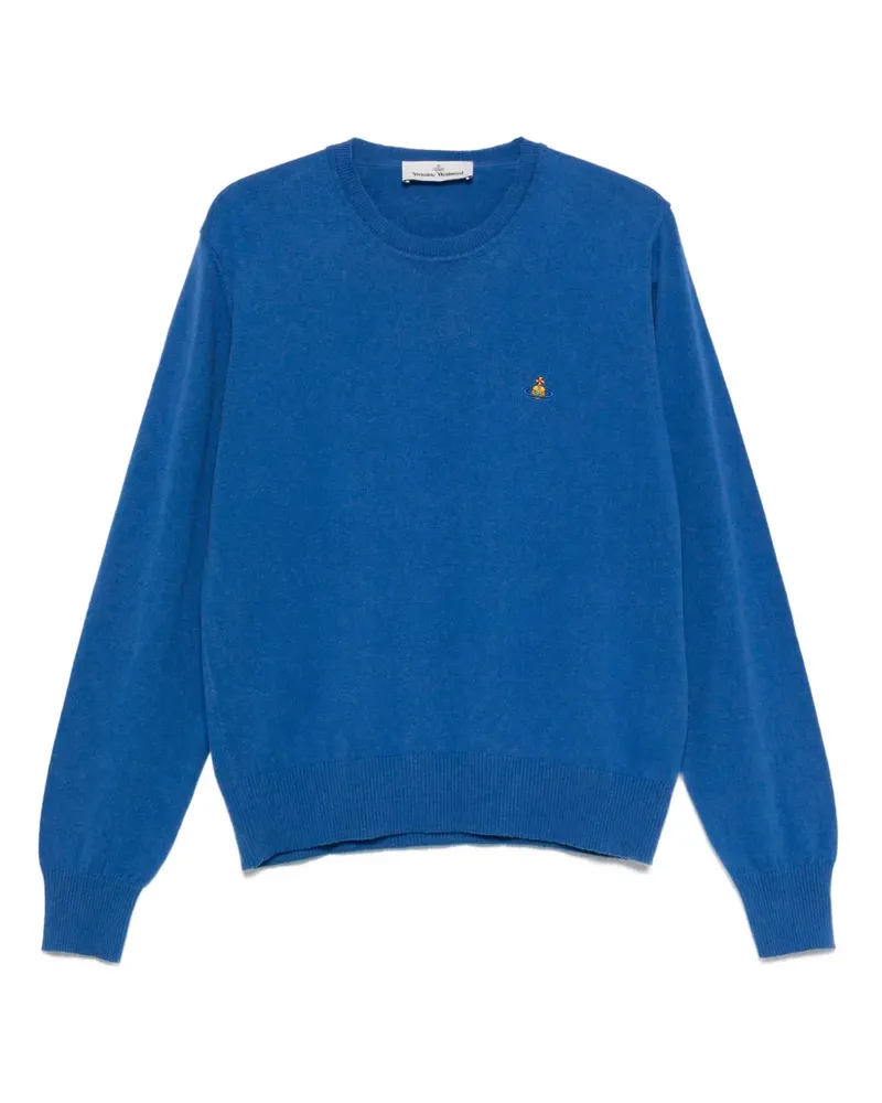 Vivienne Westwood Pullover mit Rundhalsausschnitt - Blau Blau
