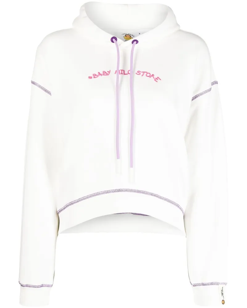 BAPE Hoodie mit grafischem Print - Weiß Weiß