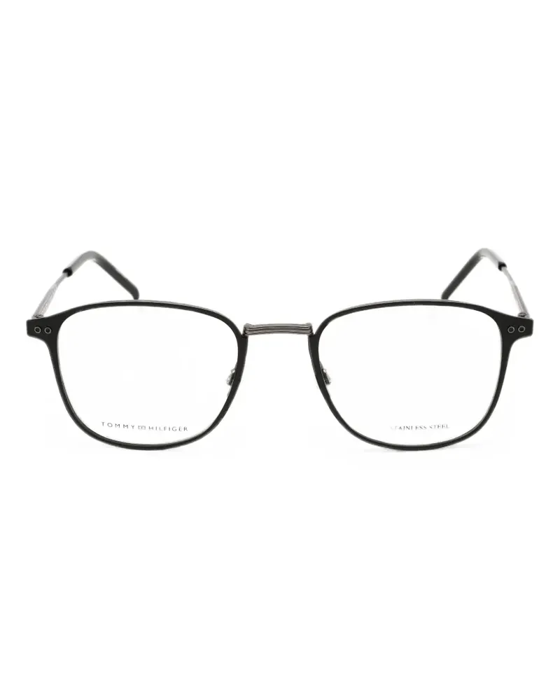 Tommy Hilfiger round-frame glasses - Schwarz Schwarz