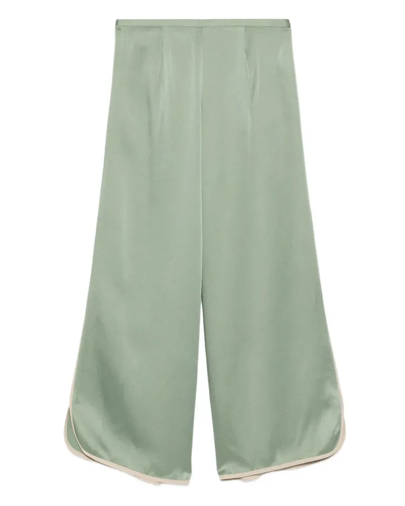forte_forte Plissierte Hose - Grün Grün