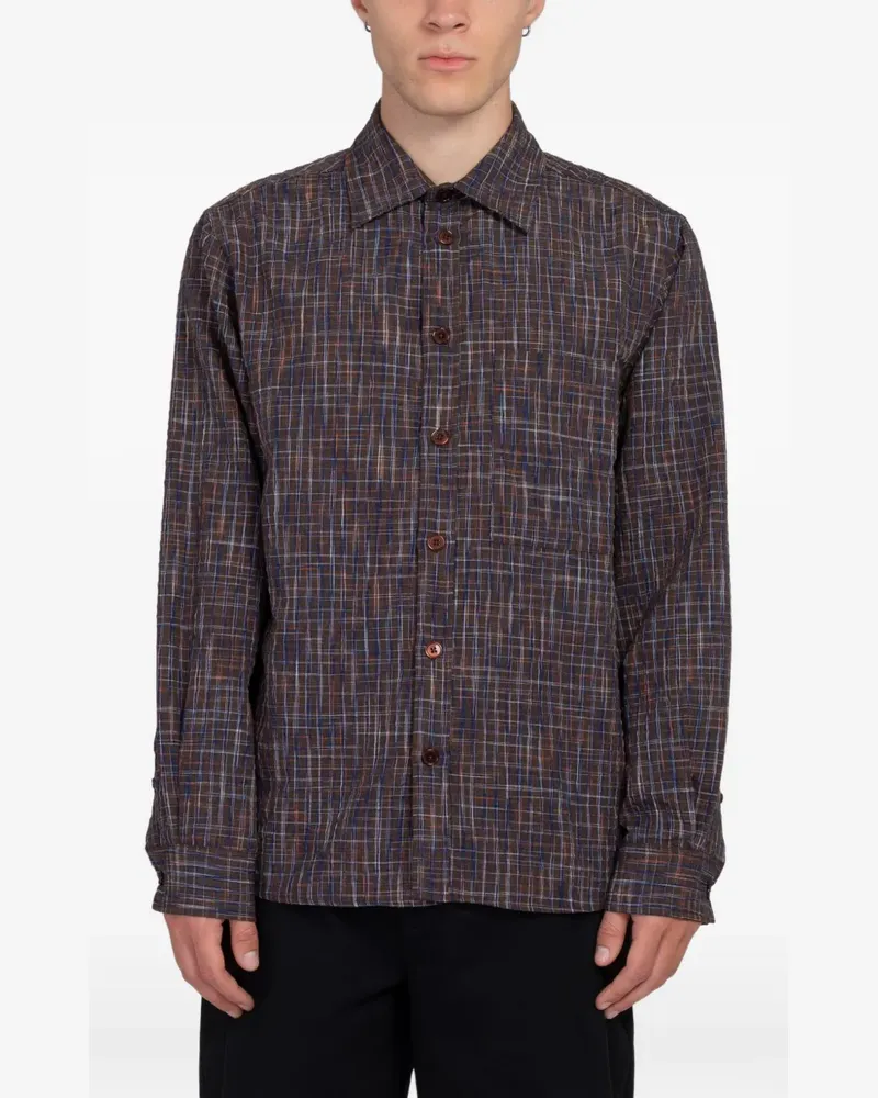 Minimum Ace relaxed-fit shirt - Braun Braun