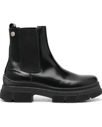 Tommy Hilfiger Chelsea-Boots mit dicker Sohle Schwarz