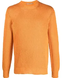 Nuur Strickpullover mit Rundhalsausschnitt Orange