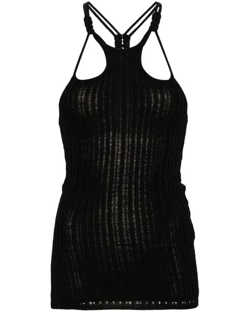 Isabel Marant Geripptes Debra Tanktop - Schwarz Schwarz