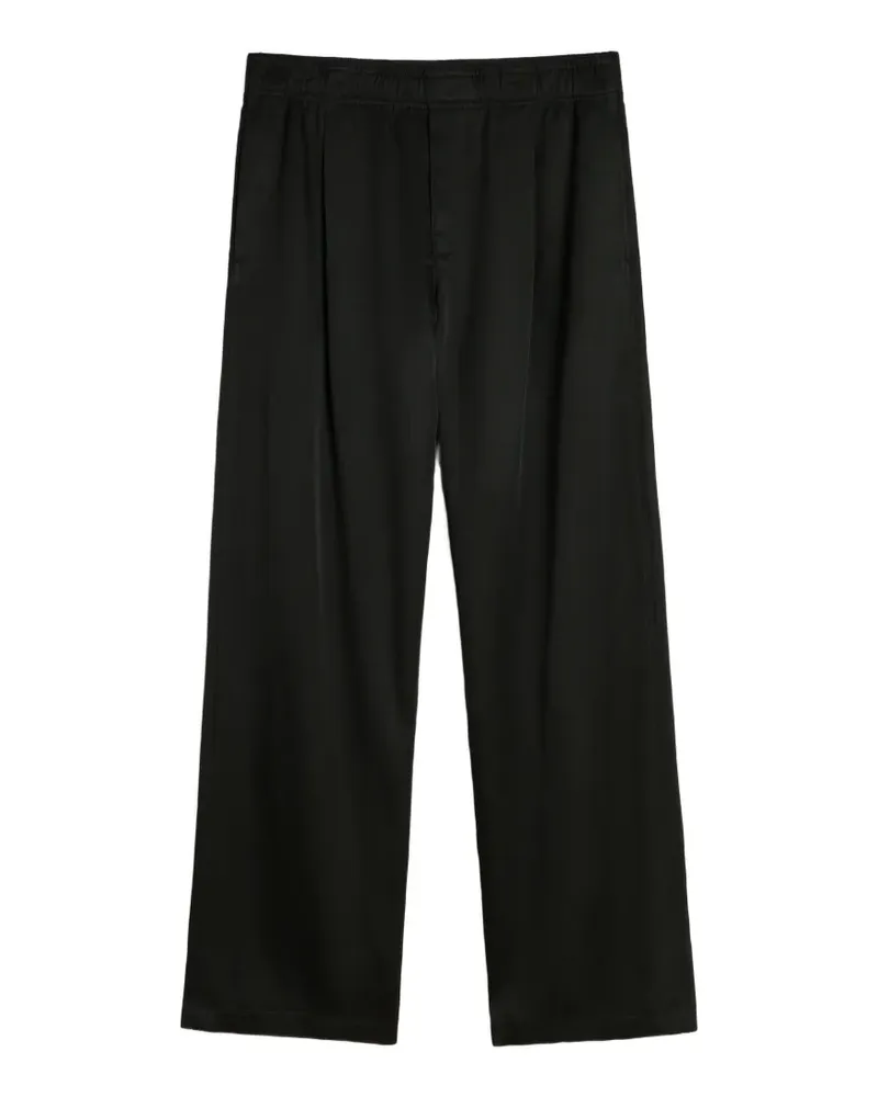 Our Legacy Plissierte Hose - Schwarz Schwarz