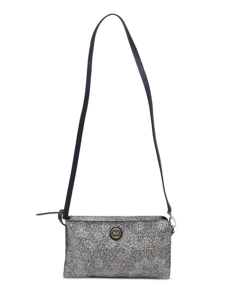 Tory Burch Umhängetasche mit Blumenprint - Blau Blau