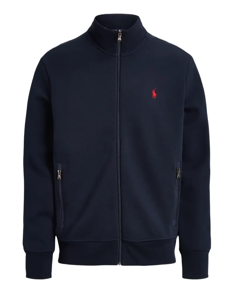 Ralph Lauren embroidered-logo zip-up sweatshirt - Blau Blau