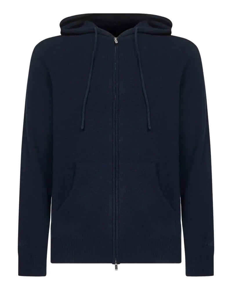 MC2 Saint Barth Hoodie mit Reißverschluss - Blau Blau