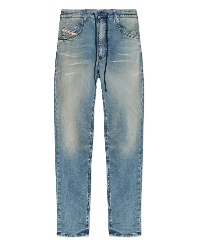 Diesel 2032 D-Krooley-B 068ue Jeans mit Kordelzug - Blau Blau