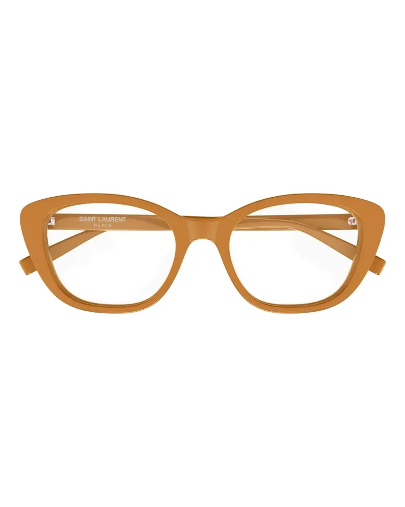 Saint Laurent Brille mit Cat-Eye-Gestell - Orange Orange
