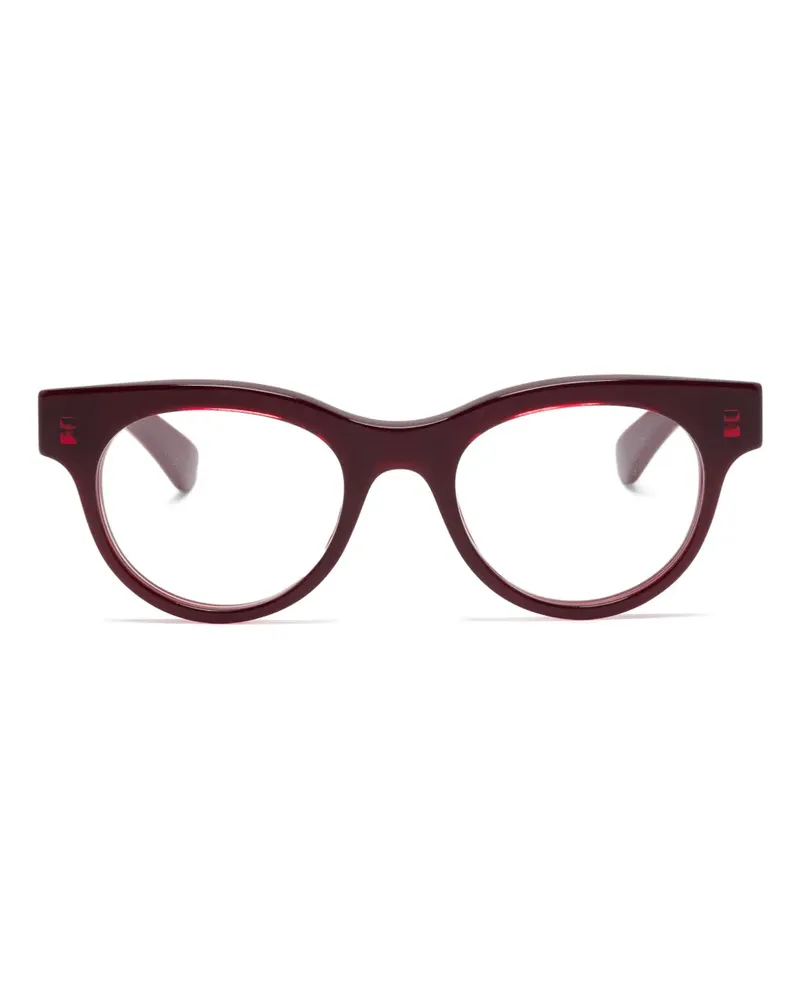 Gucci Brille mit rundem Gestell - 004 RED 004