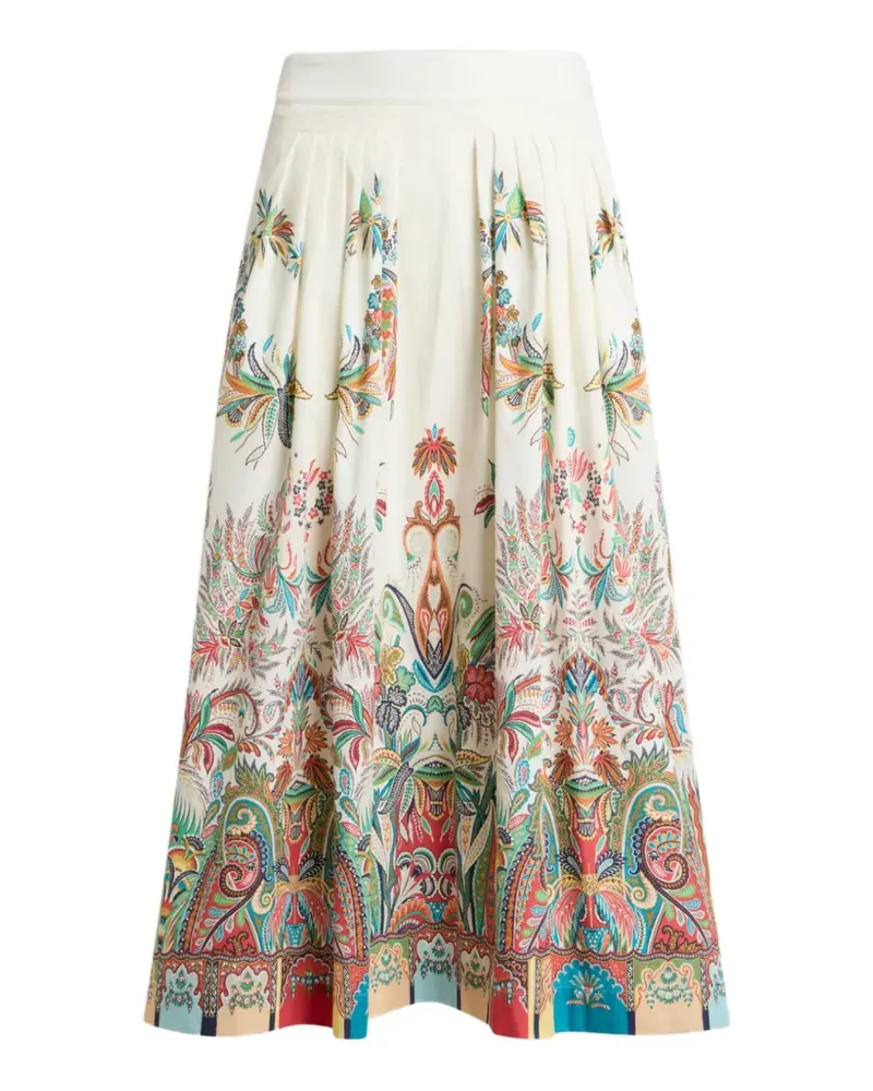 Etro Rock mit Paisley-Print - Nude Nude