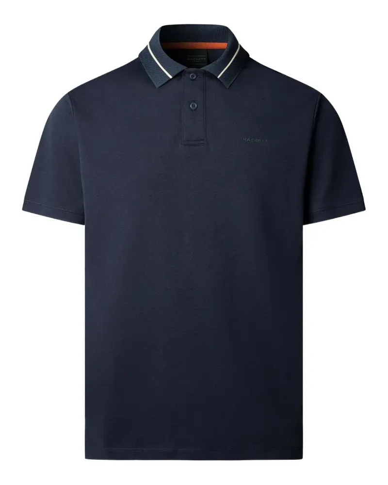 Hackett Poloshirt mit kurzen Ärmeln - Blau Blau